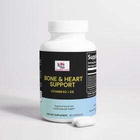 BONE AND HEART SUPPORT WITH VITAMIN K2 AND D3