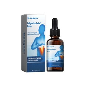 Googeer Indigestion Relief Drops, Stomach Upset Food Buildup Bloating Care Oral Drops